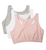 Fruit Of The Loom Racerback Tank Style Sports Bra - 3 Pack 9012R - Image 4