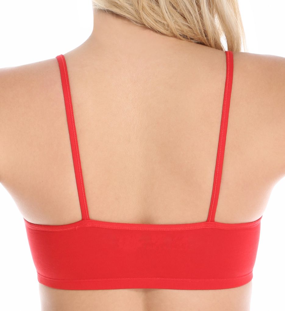  Fruit Of The Loom Womens Spaghetti Strap Cotton Pull Over 3  Pack Sports Bra