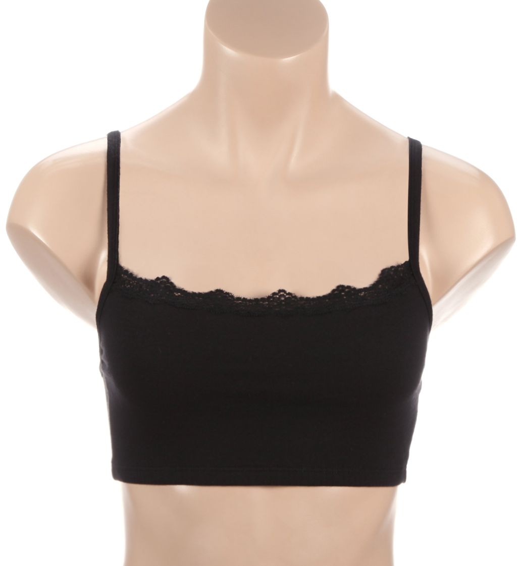 Fruit Of The Loom Spaghetti Strap Lace Trim Short Bra - 3 Pack 9036L - Image 1