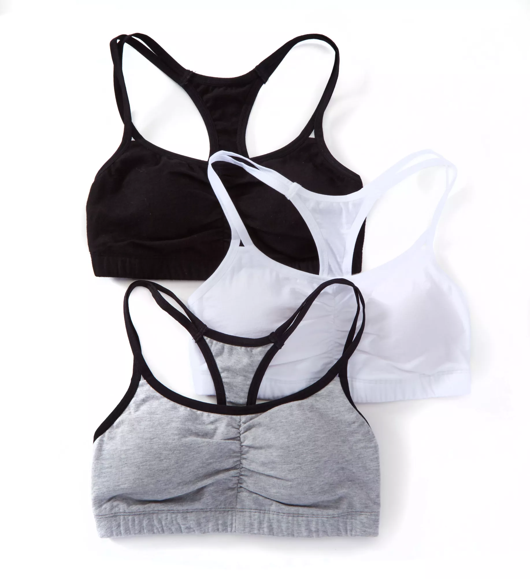 Fruit Of The Loom 9036RP Reggiseno A Spalline Sottili – Confezione Da 3, Cotone 95%