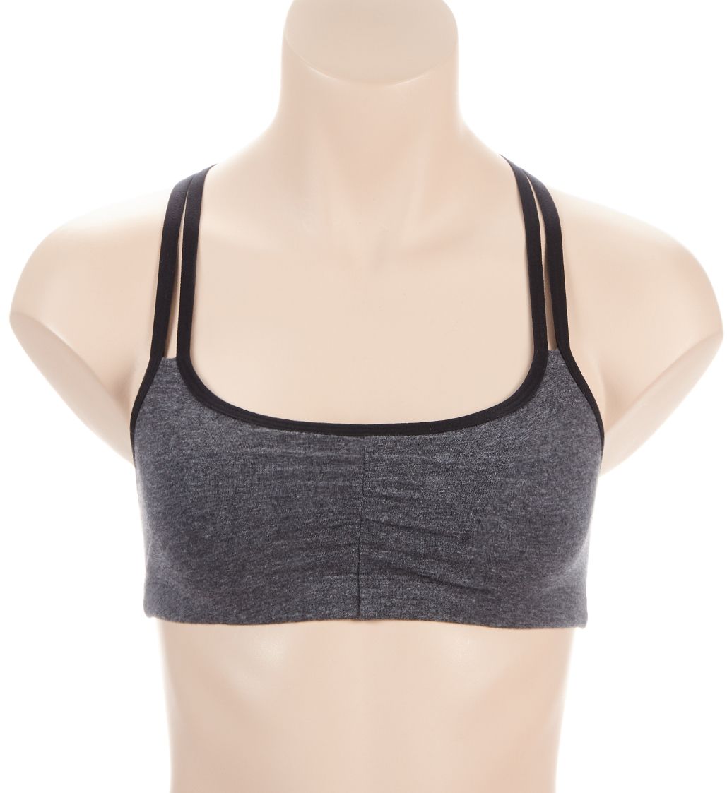 Fruit Of The Loom Spaghetti Strap Bra - 3 Pack ROSE/BLK/CHARCOAL 34  - Image 1