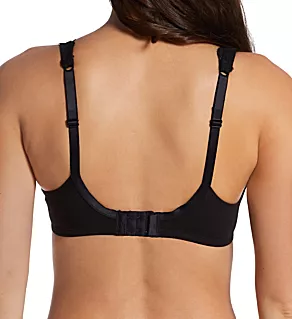 Extreme Comfort Bra Black W/ Black Lace 34B