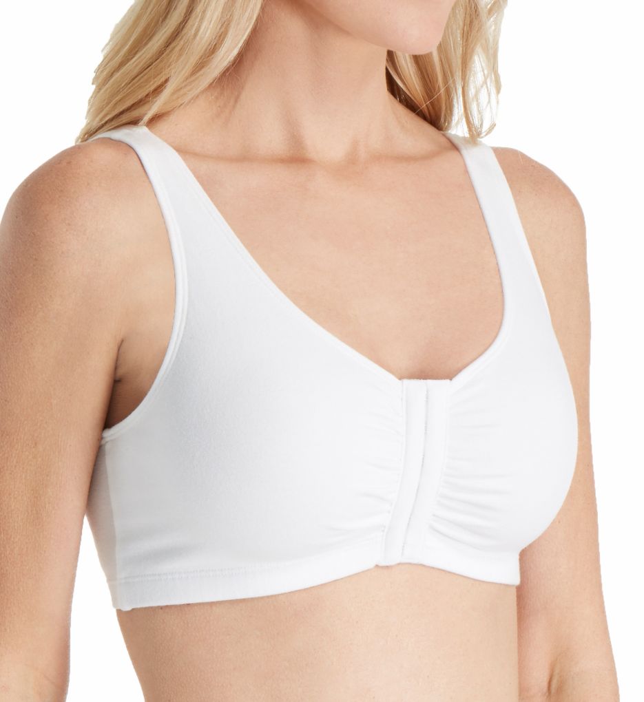 fruit of the loom front closure cotton bra