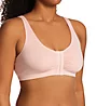 Fruit Of The Loom Comfort Cotton Blend Front Close Sports Bra 2 Pack 96014PK