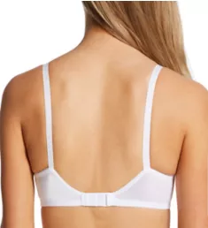 Casual Essentials Lined Jacquard Wire-Free Bra White 34B