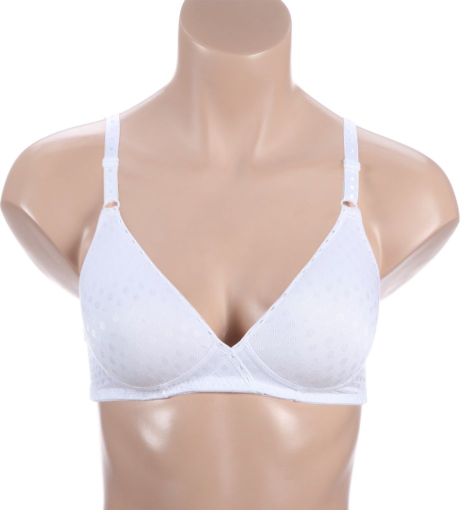 Fruit Of The Loom Women's Wirefree Cotton Bralette 2-pack Sand/white 38a :  Target