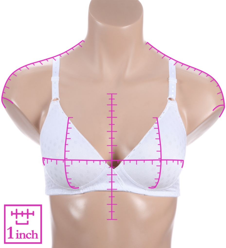Fruit of the Loom Women's Anti-Gravity Wirefree Bra, Style FT663