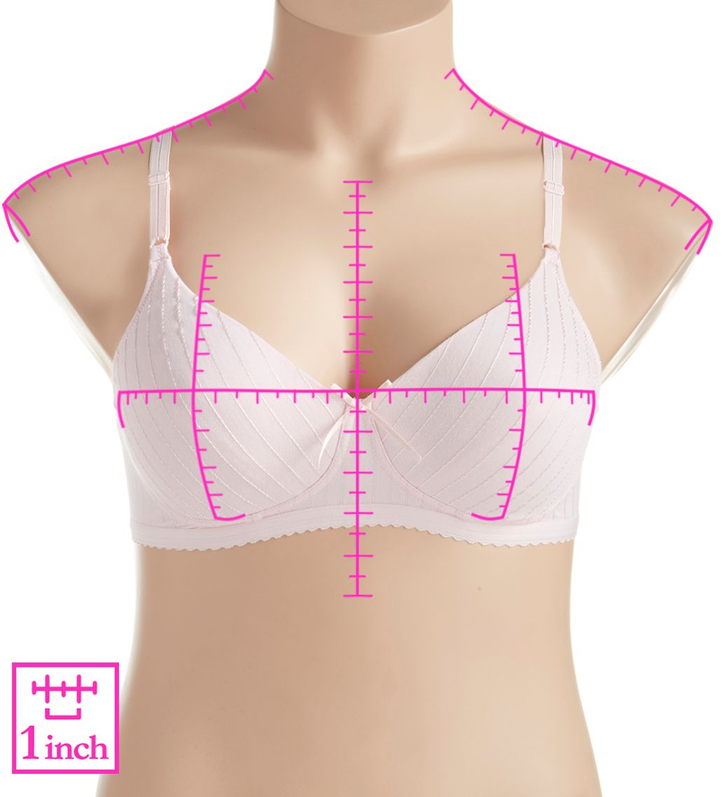 Fruit Of The Loom Fiber Fill Wirefree Bra 96248 - Image 3