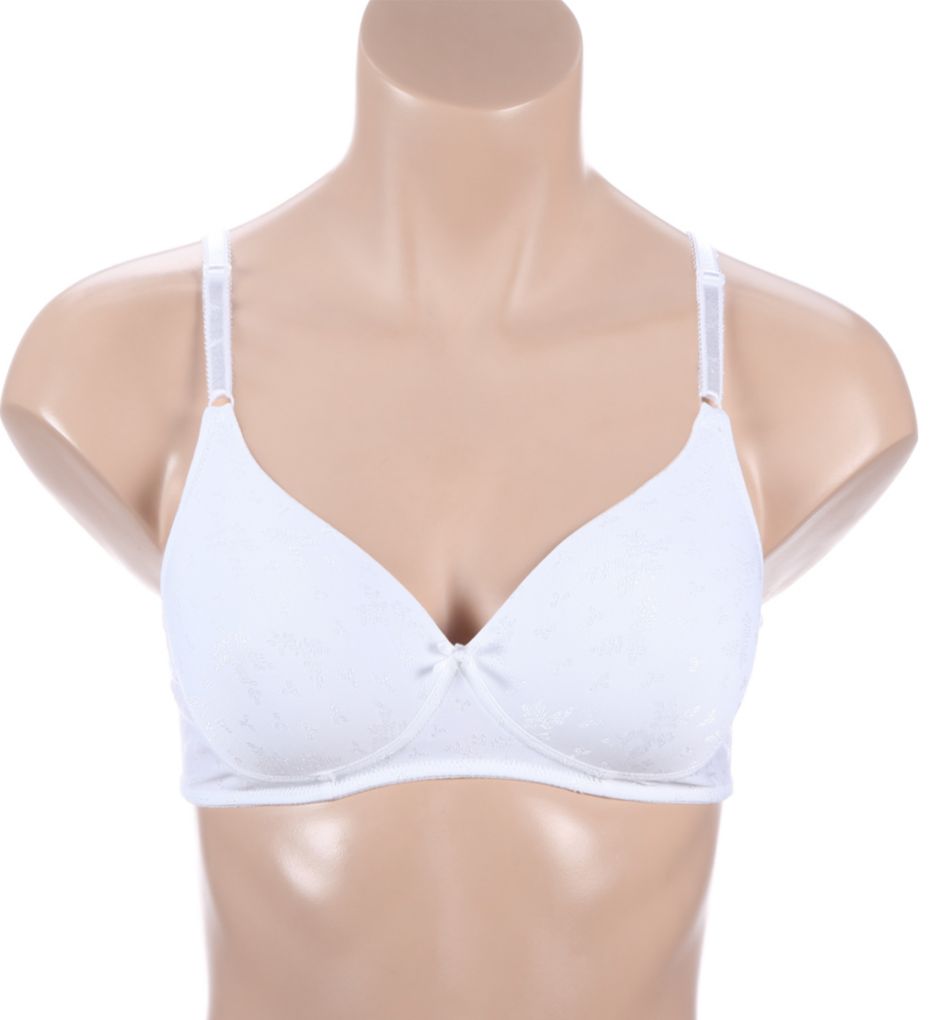 Jacquard Wirefree Bra-fs