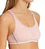Fruit Of The Loom Contrast Stitch Shirred Front Bra - 2 Pack 96581