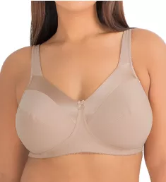 Full Coverage Satin Trim Wirefee Bra