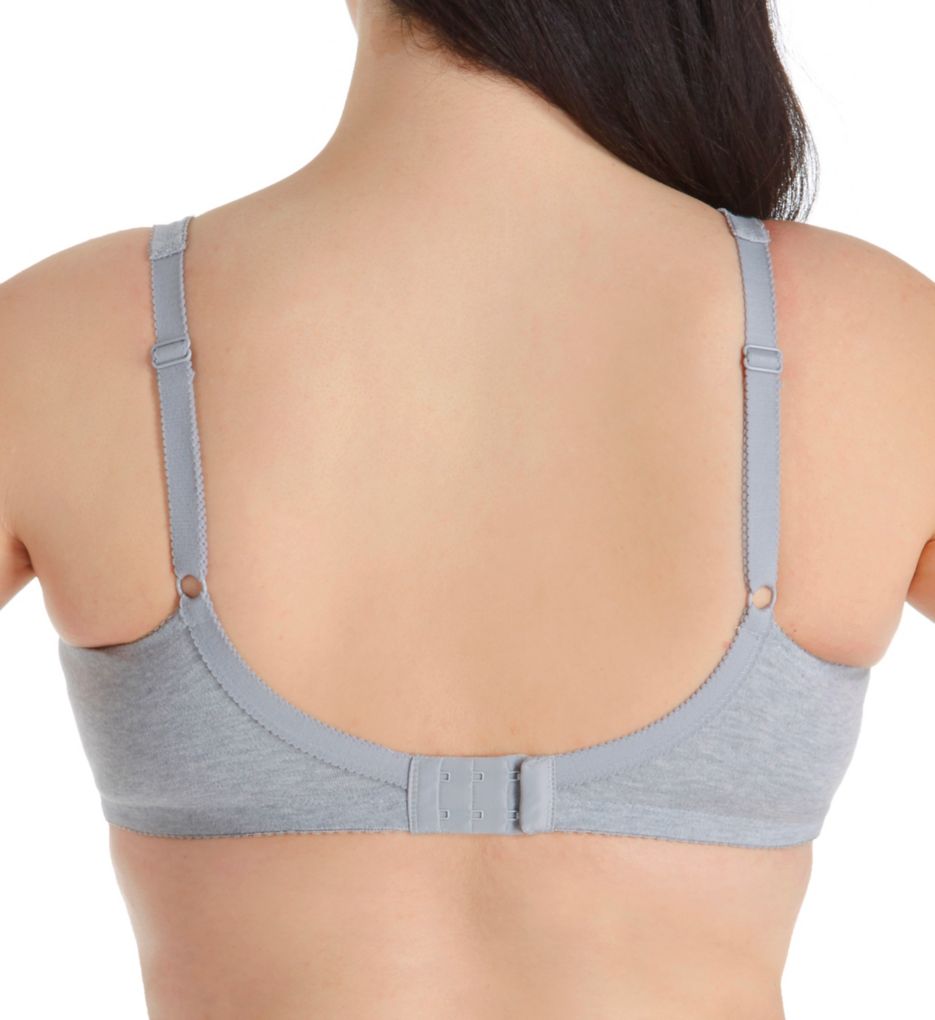 COTTON BRA SEAMED WITH BACK CLOSURE ITS A T-SHIRT BRA WITH A COMBO OF 2 (