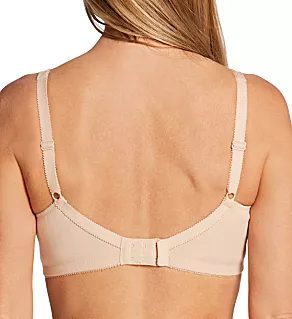 Seamed Wirefree Bra Sand 38D