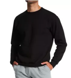 Eversoft Fleece Crew Sweatshirt BLK S