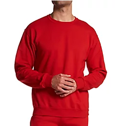 Eversoft Fleece Crew Sweatshirt RED S