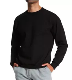 Big Man Eversoft Fleece Cotton Sweatshirt BLK 2XL