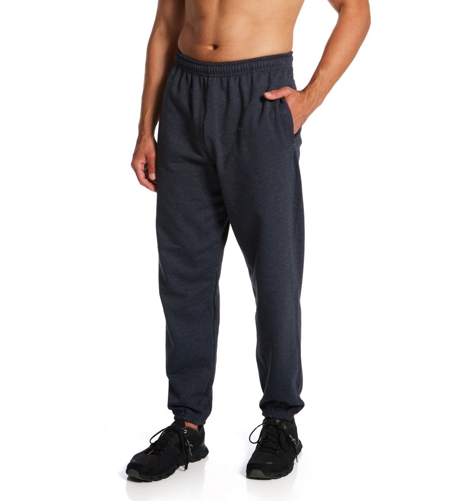 Fruit of the Loom Eversoft Fleece Elastic Bottom Sweatpants with Pockets,  Relaxed Fit, Moisture Wicking, Breathable