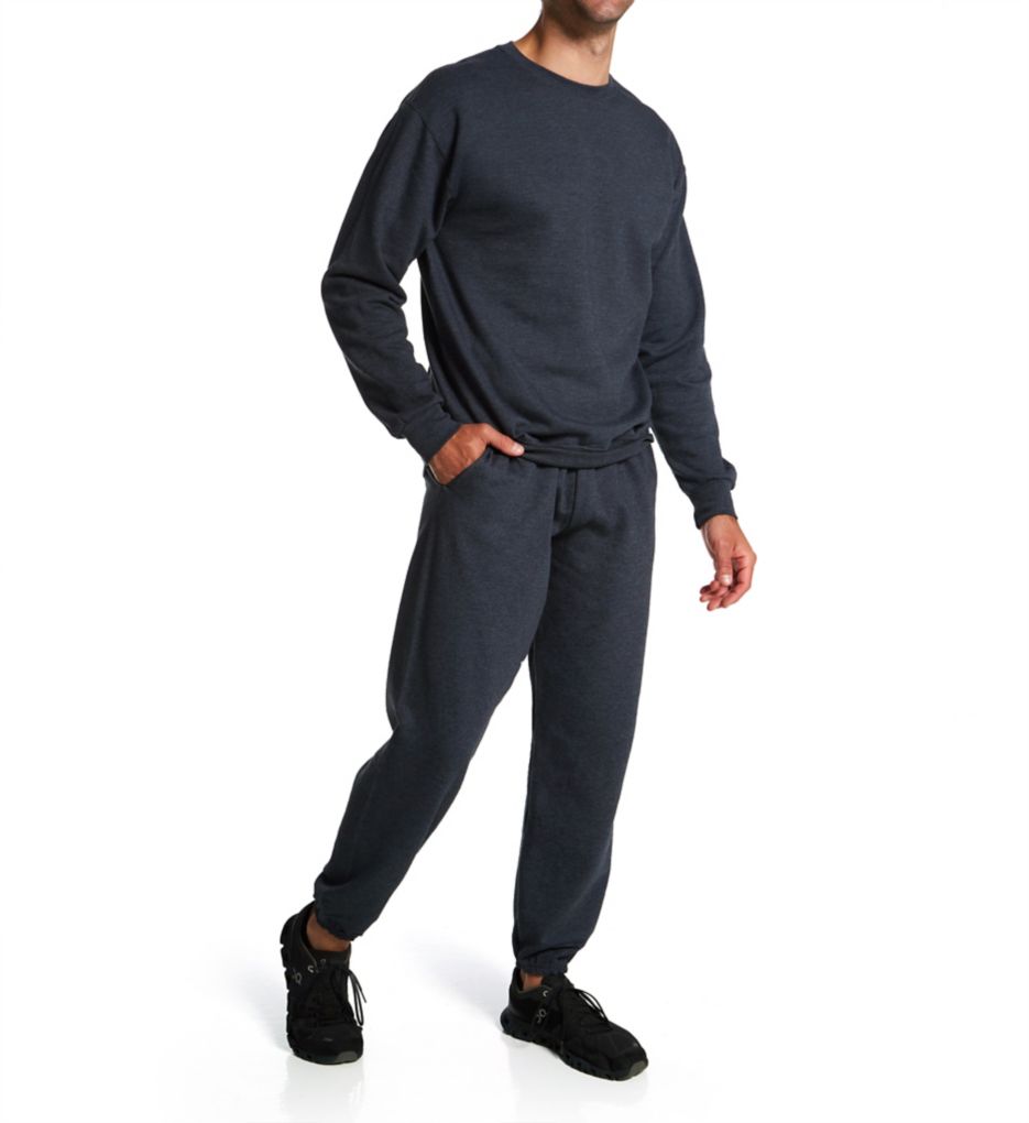 Fruit of the Loom Men's EverSoft Fleece Elastic Bottom Sweatpants