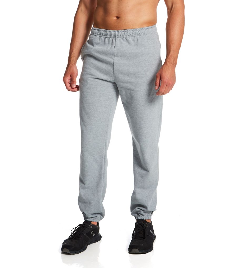 Fruit of the Loom Eversoft Fleece Elastic Bottom Sweatpants with Pockets,  Relaxed Fit, Moisture Wicking, Breathable