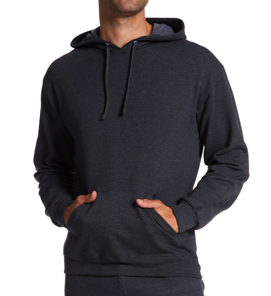 Plain black hoodie best sale fruit of the loom