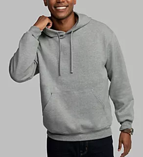 Big Man Eversoft Fleece Pullover Hoodie Sweatshirt GRYHTH 2XL