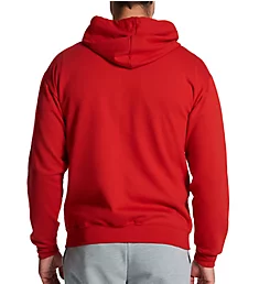 Eversoft Full Zip Fleece Hoodie Sweatshirt RED S