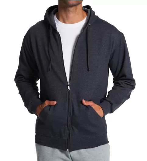 Fruit Of The Loom Eversoft Full Zip Fleece Hoodie Sweatshirt A14000M