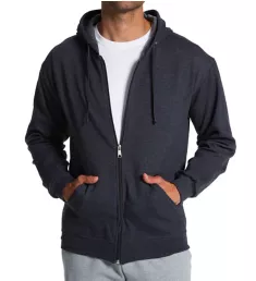 Big Man Eversoft Full Zip Fleece Hoodie Sweatshirt BLAHTH 2XL