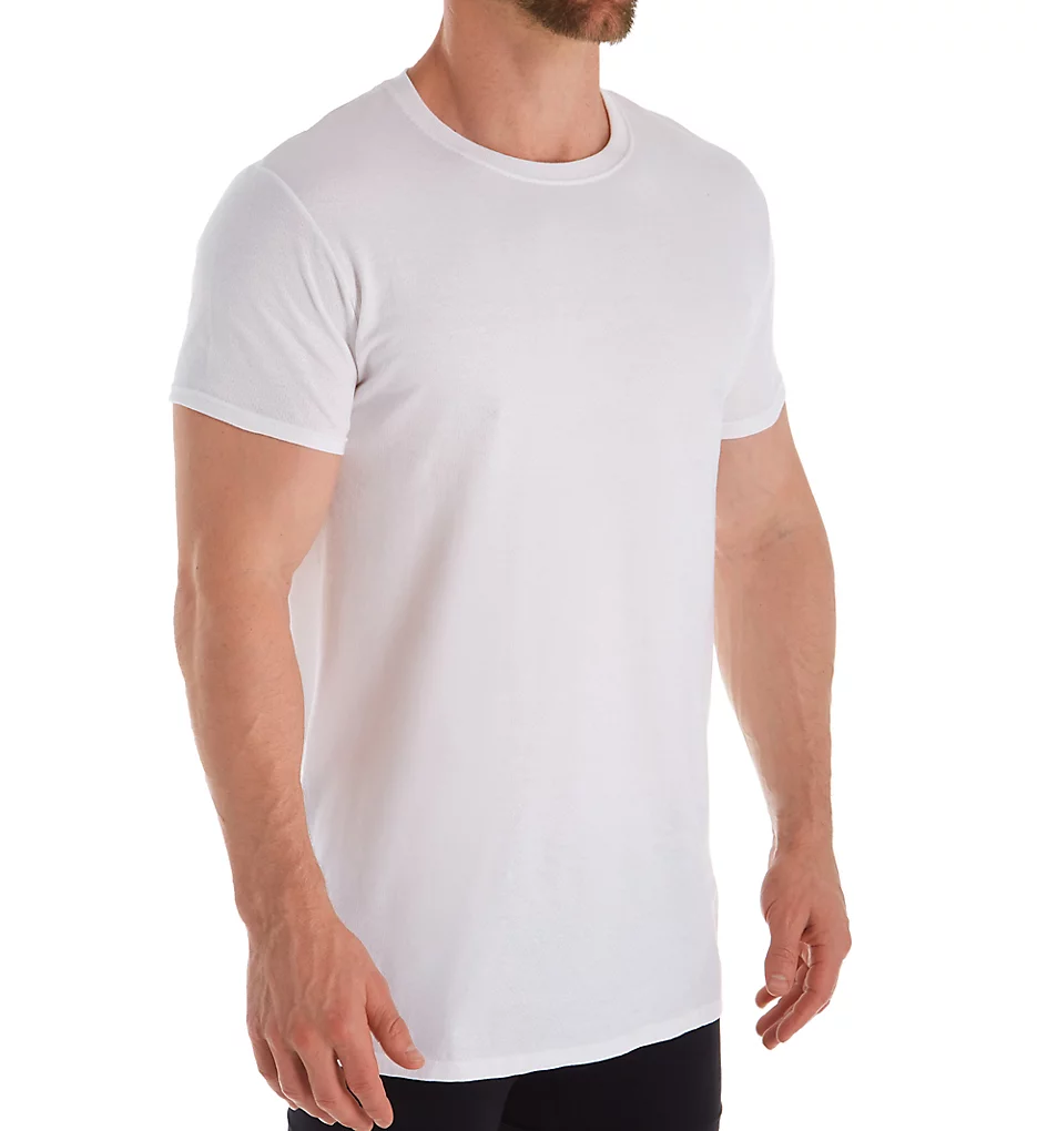 Breathable Cotton Crew Neck T-Shirt - 3 Pack