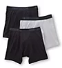 Fruit Of The Loom Breathable Black/Grey Boxer Briefs - 3 Pack BM3P76 - Image 4
