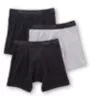 Fruit Of The Loom Breathable Black/Grey Boxer Briefs - 3 Pack BM3P76 - Image 5