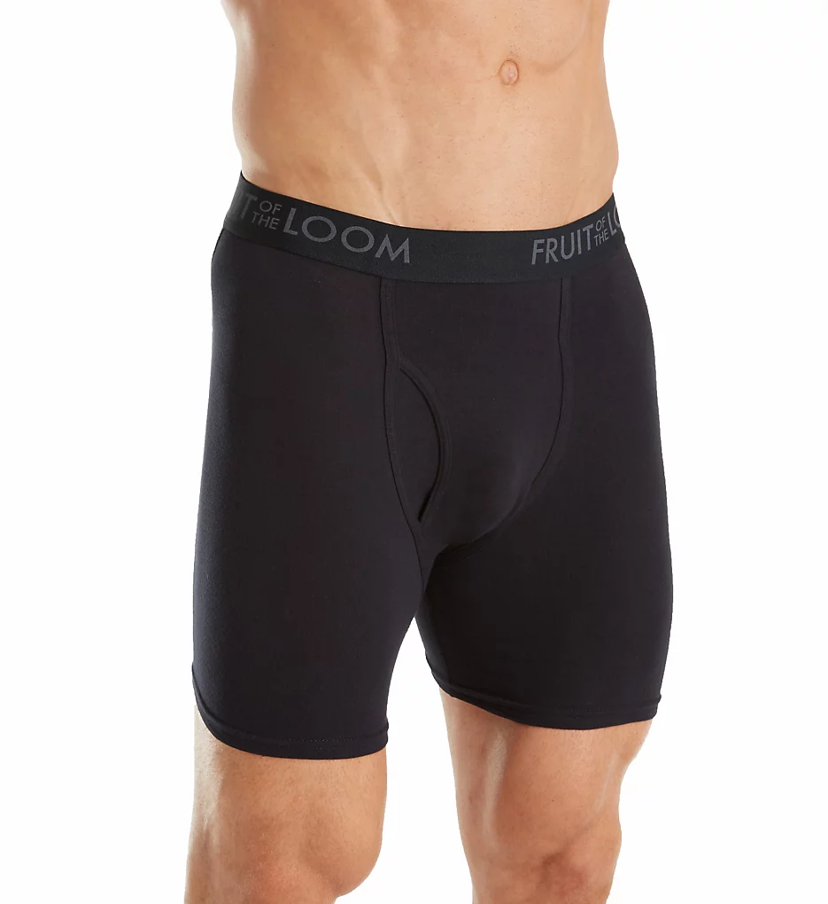 Breathable Black/Grey Boxer Briefs - 3 Pack
