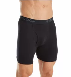 Breathable Black/Grey Boxer Briefs - 3 Pack