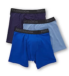 Breathable Assorted Boxer Briefs - 3 Pack ASST S