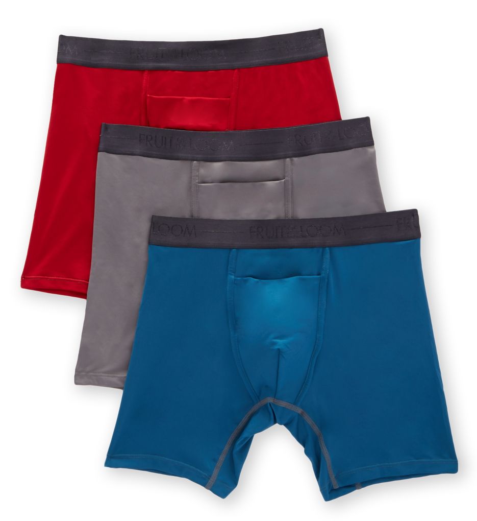 Everlight Go Active Assorted Boxer Briefs - 3 Pack-cs2