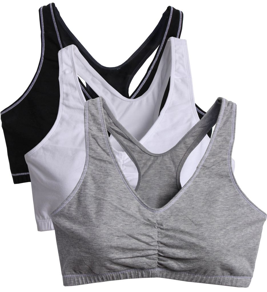 fruit of the loom racerback sports bra