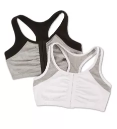 Moisture Control Racerback Sports Bra - 2 Pack