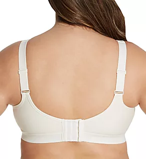 Beyond Soft Wireless Plus Size Cotton Bra Pristine 38C