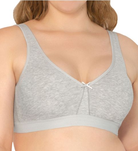 Fruit of The Loom Women s Plus Size Beyond Soft Wireless Cotton Bra