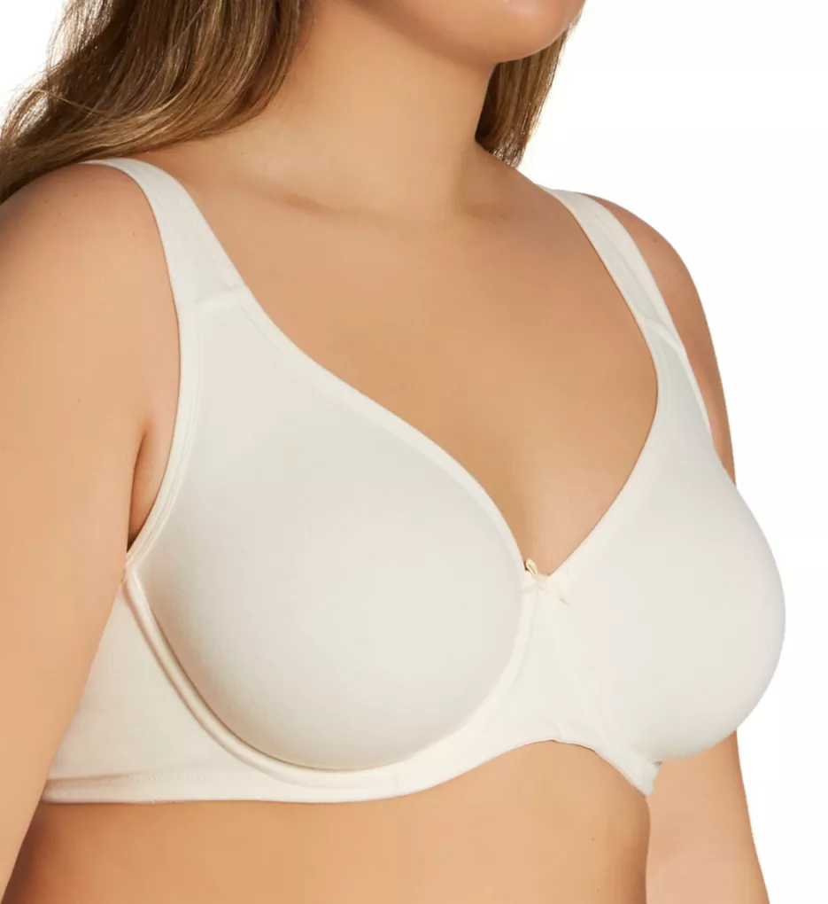 Beyond Soft Cotton Unlined Underwire Bra Pristine 42C