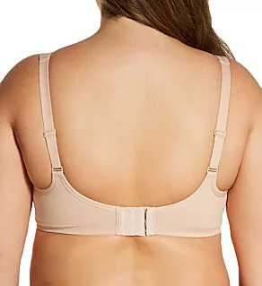 Beyond Soft Cotton Unlined Underwire Bra Sand 38DD