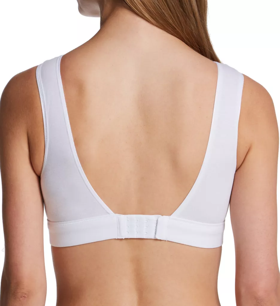 Fruit of the Loom Women's Back Smoothing Full Coverage Wireless Bralette,  2-Pack, Style FT842A 