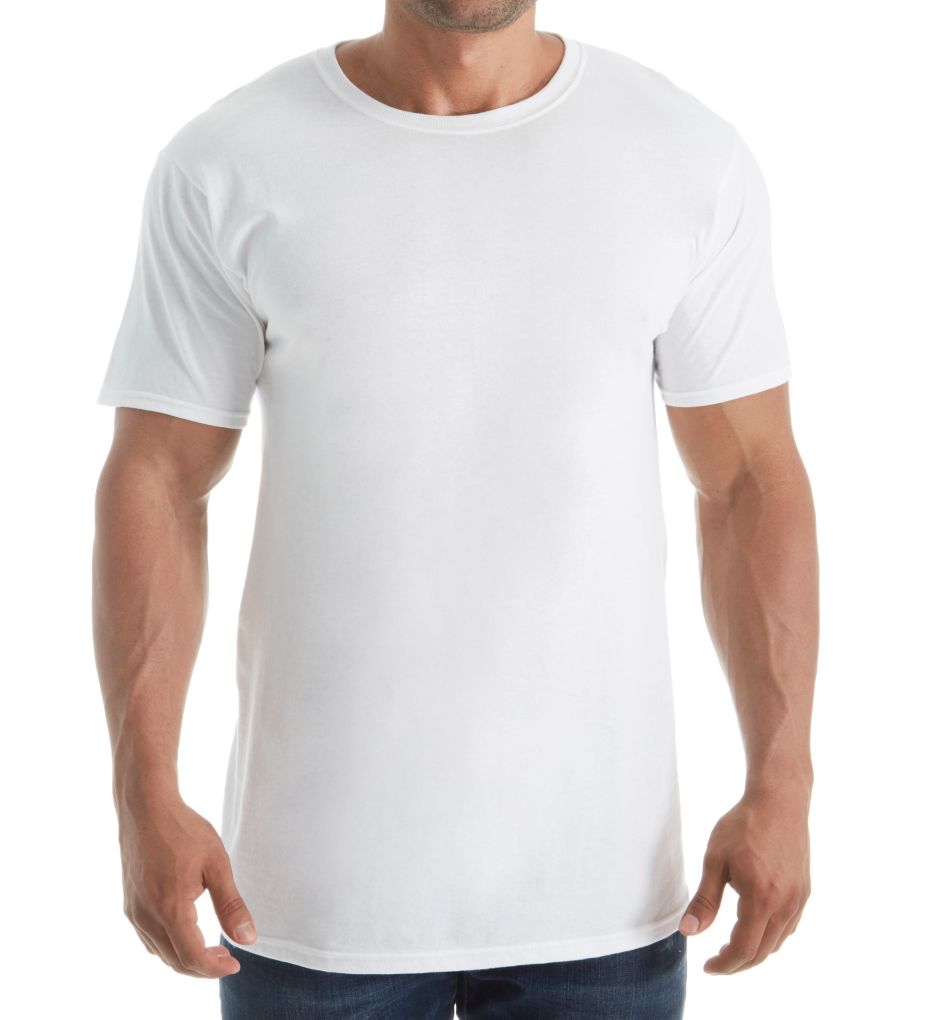 Fruit Of The Loom Premium Cotton Crew Neck T-Shirts - 4 Pack JC2727 - Image 1