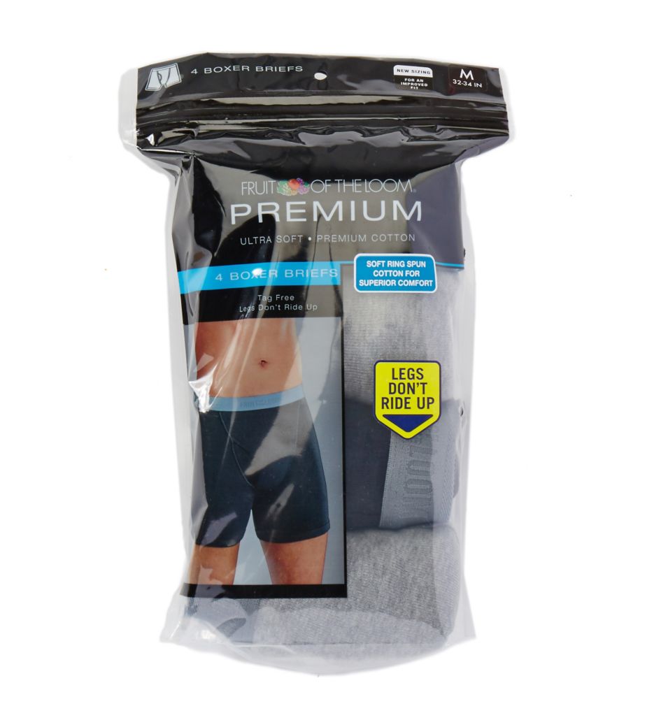 Premium Cotton Boxer Briefs - 4 Pack-cs1