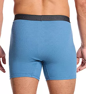 Premium CoolZone Assorted Boxer Brief - 4 Pack