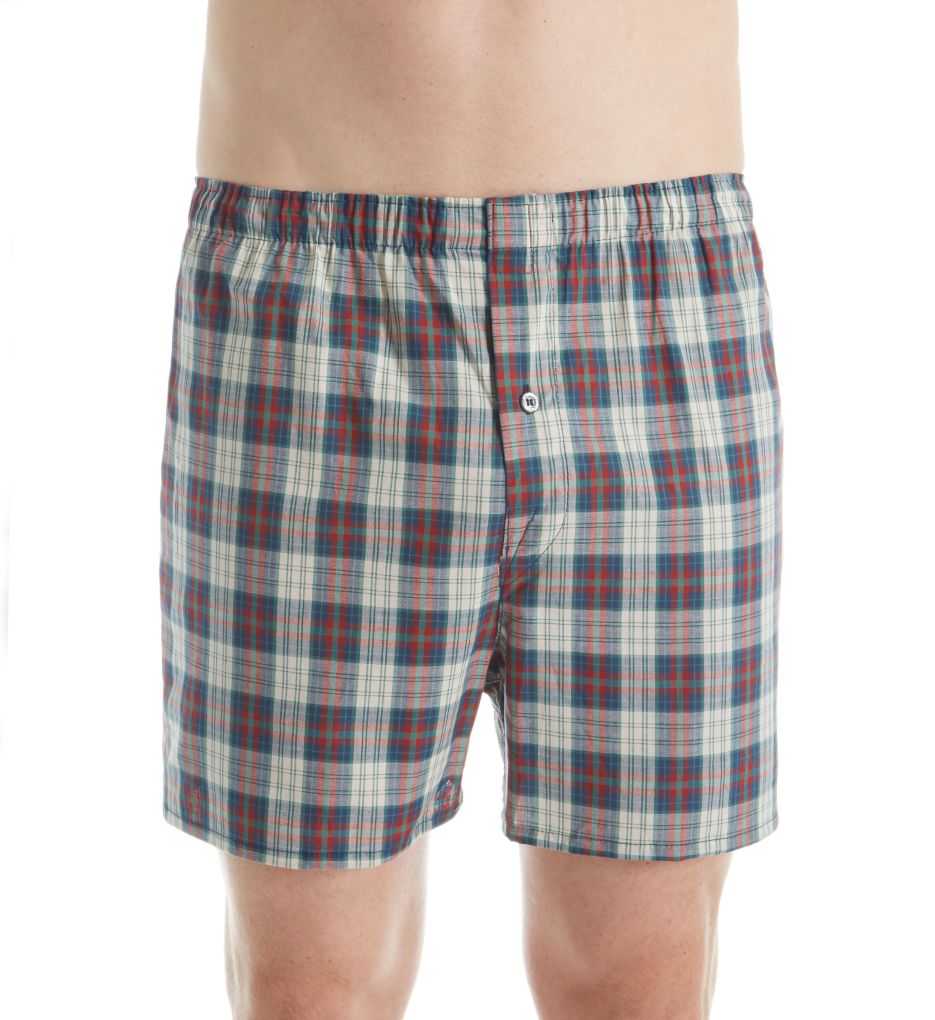 Premium Tartan Woven Boxers - 4 Pack-fs