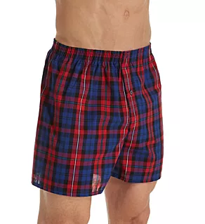 Premium Tartan Woven Boxers - 4 Pack