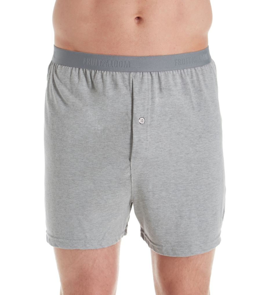 Premium Assorted Knit Boxers - 4 Pack-fs