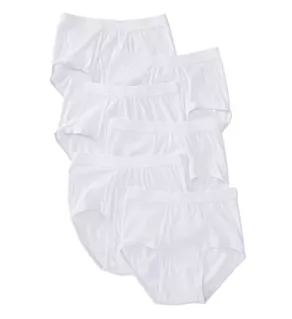Premium Cotton Briefs - 6 Pack