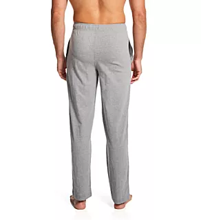 Jersey Knit Stretch Sleep Pant - 2 Pack Black L
